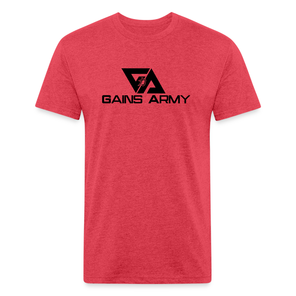 GainsArmy ALT T-shirt - heather red