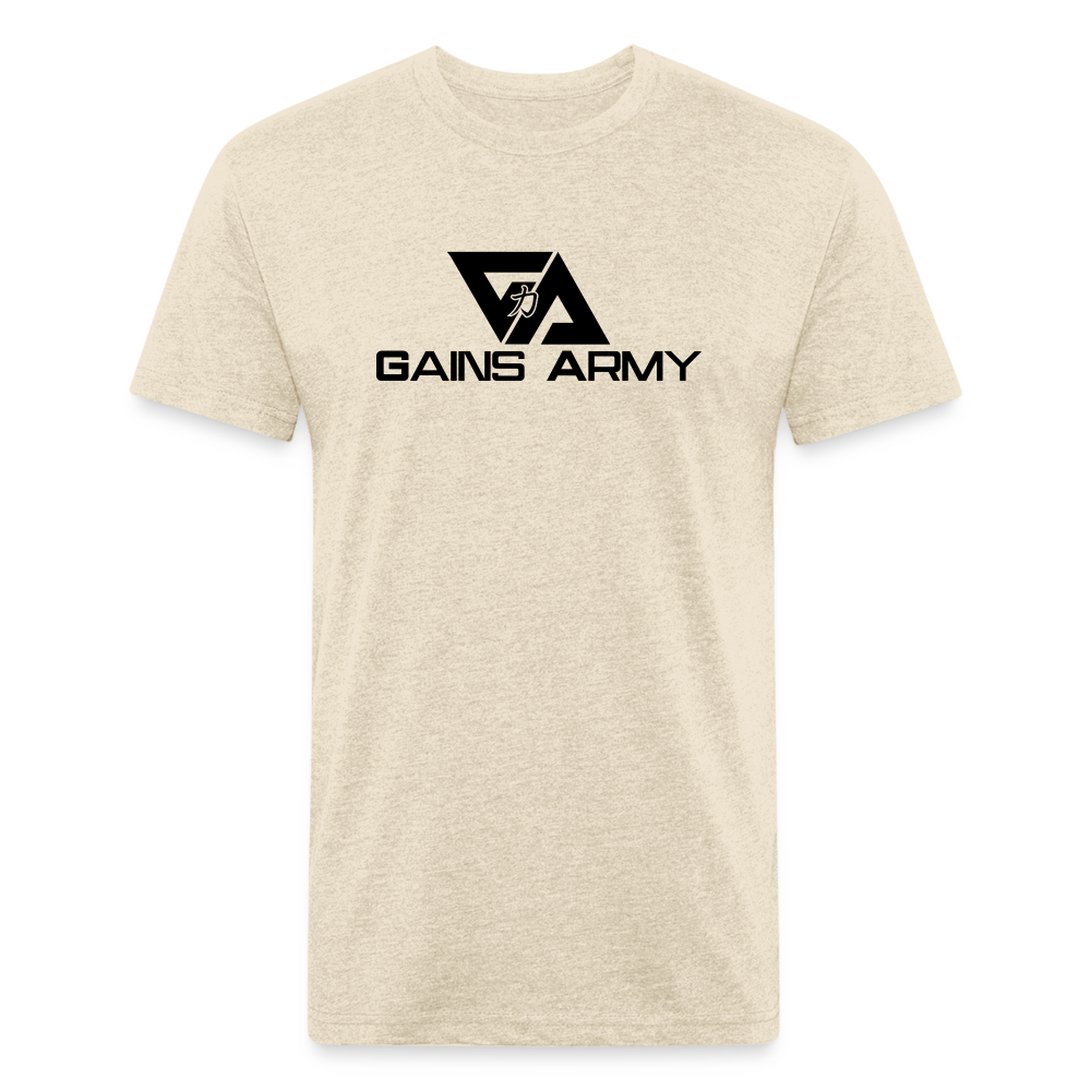 GainsArmy ALT T-shirt - heather cream