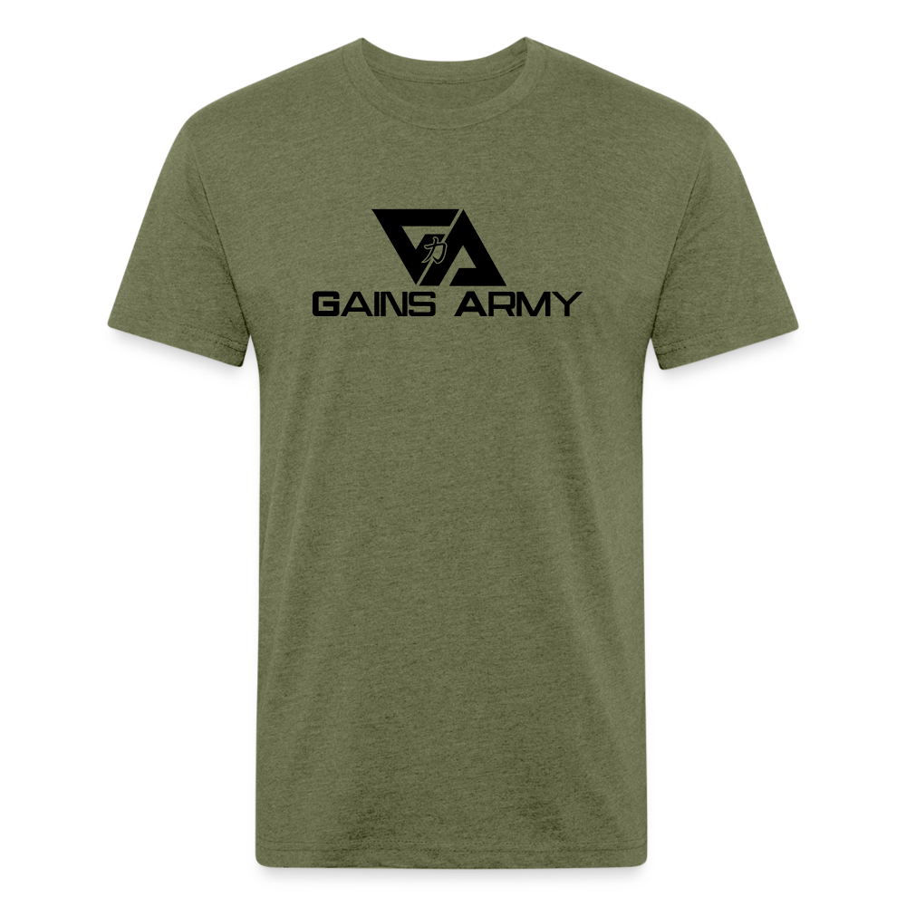GainsArmy ALT T-shirt - heather military green