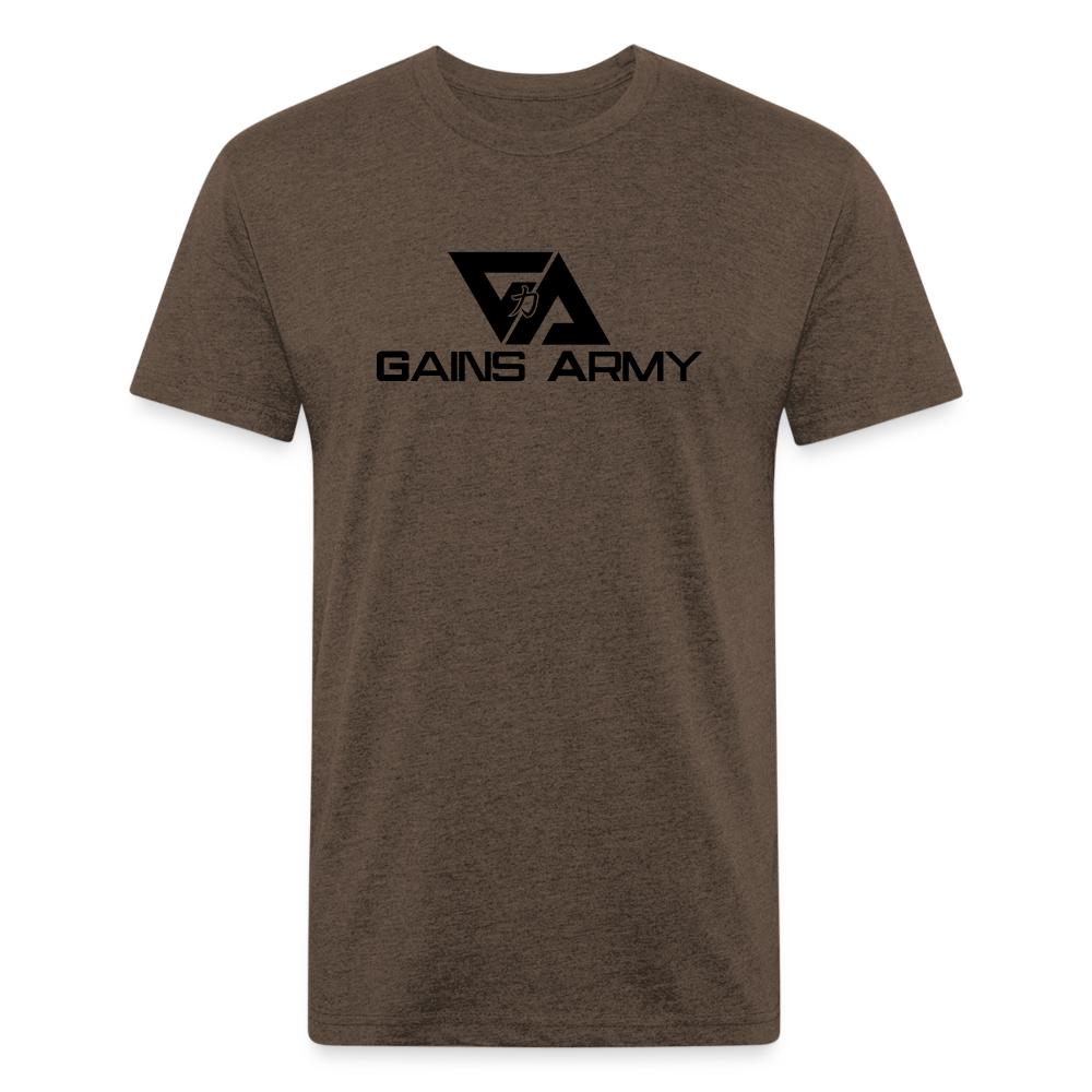 GainsArmy ALT T-shirt - heather espresso