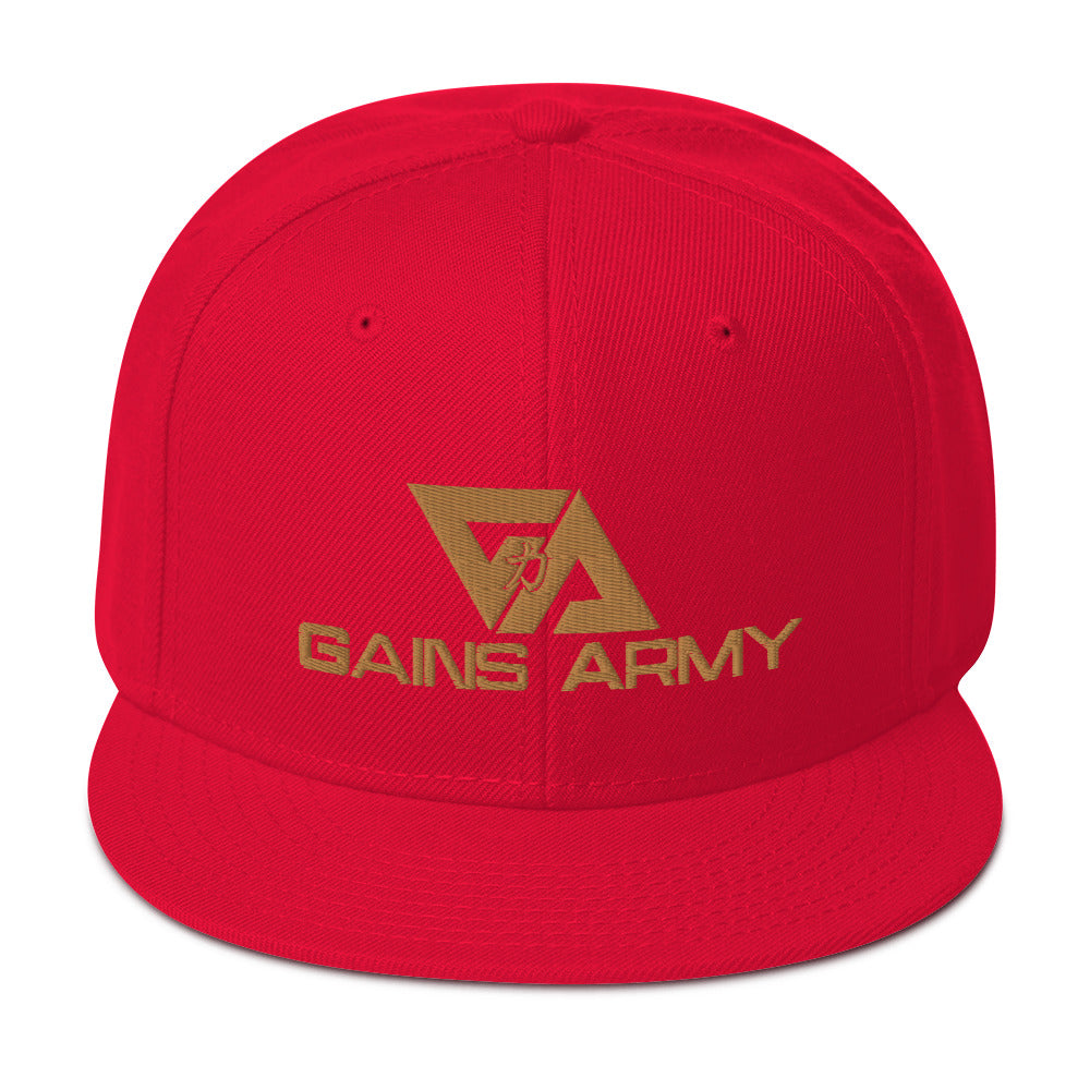 Gains Army Snapback (Gold)