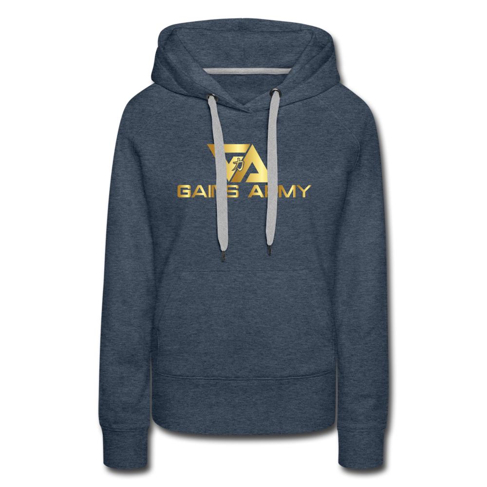 GainsArmy Original Hoodie - heather denim