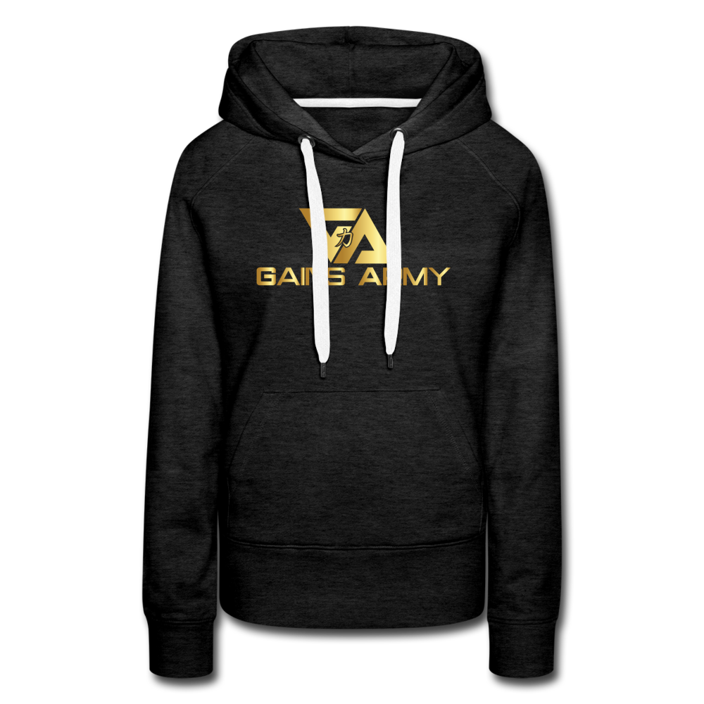 GainsArmy Original Hoodie - charcoal gray
