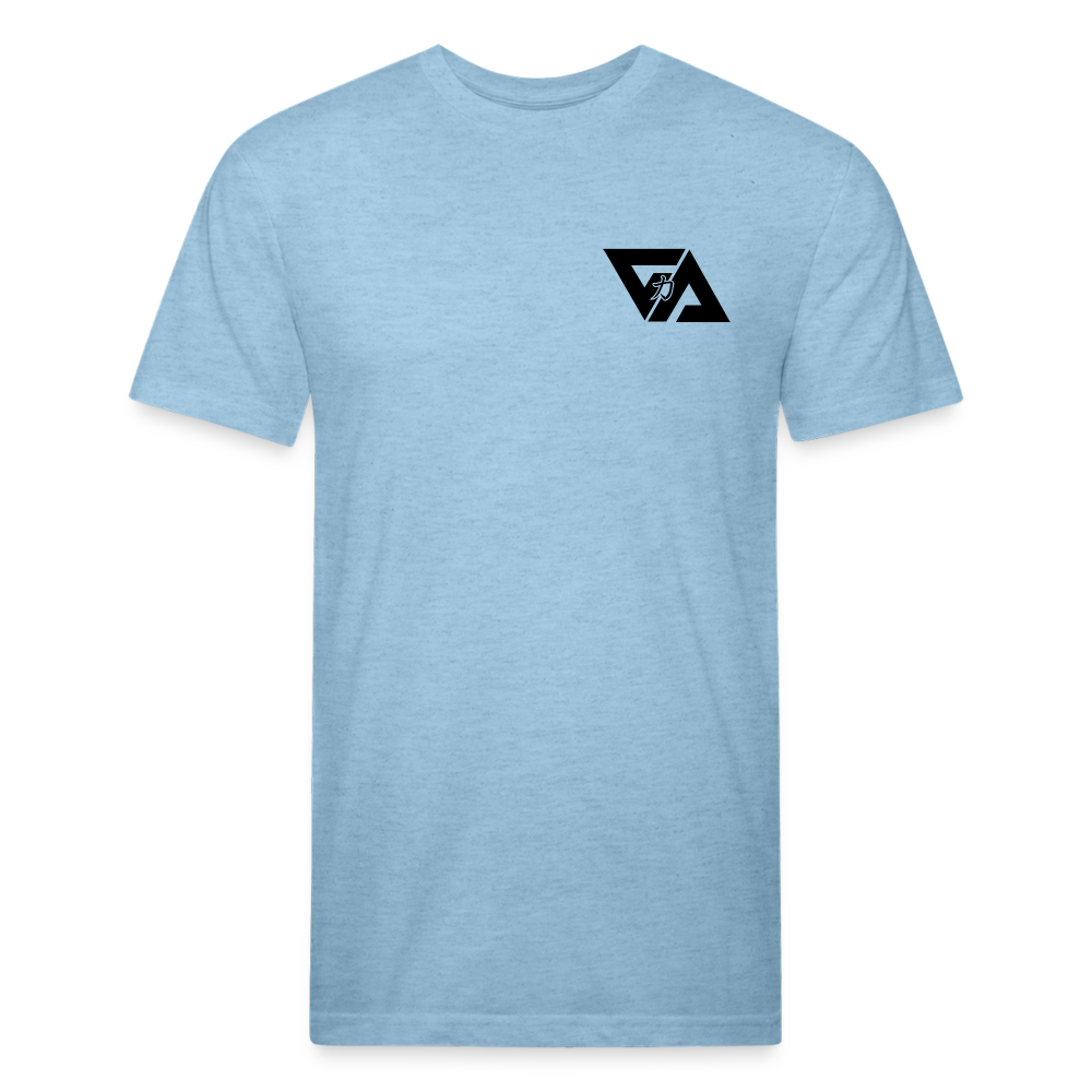 GainsArmy Badge Alt T-shirt - heather blue