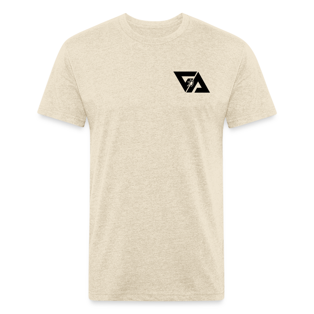 GainsArmy Badge Alt T-shirt - heather cream