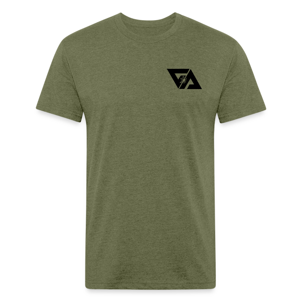 GainsArmy Badge Alt T-shirt - heather military green