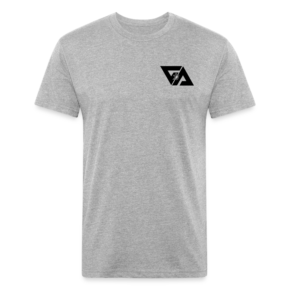 GainsArmy Badge Alt T-shirt - heather gray