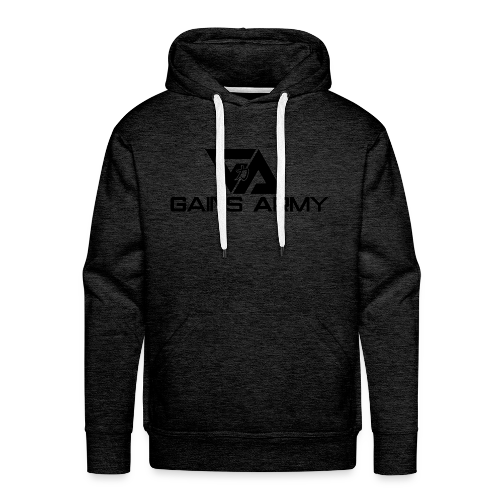 GainsArmy Alt Hoodie - charcoal grey
