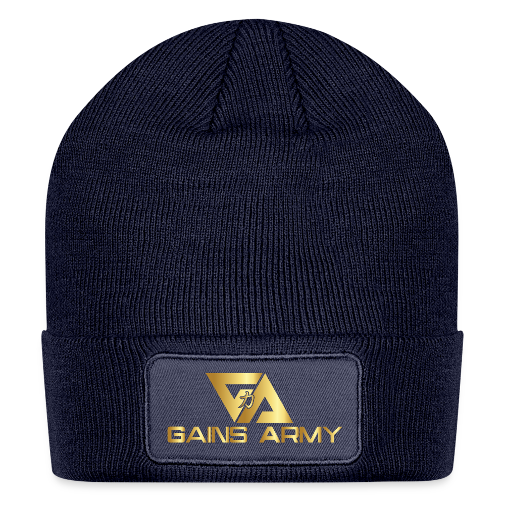 GA Patch Beanie - navy