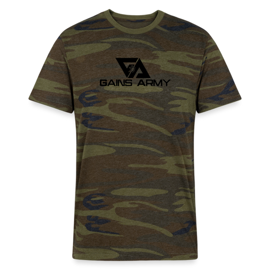 GA Camo T-Shirt - green camo