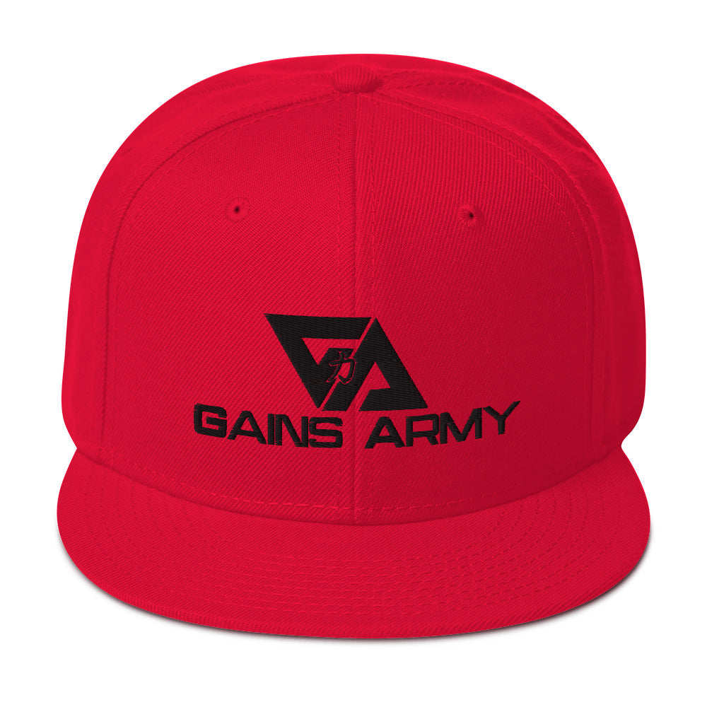Gains Army Snapback
