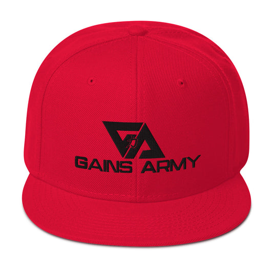 Gains Army Snapback