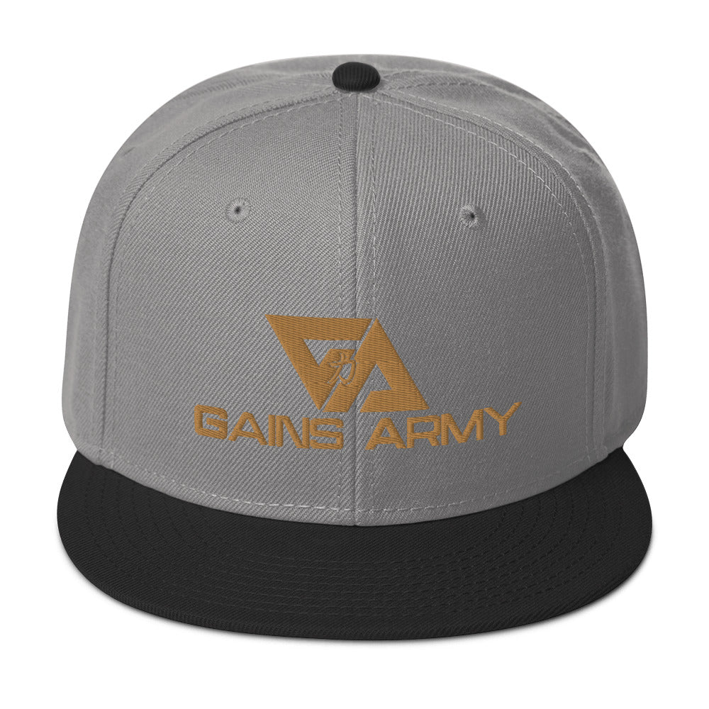 Gains Army Snapback (Gold)
