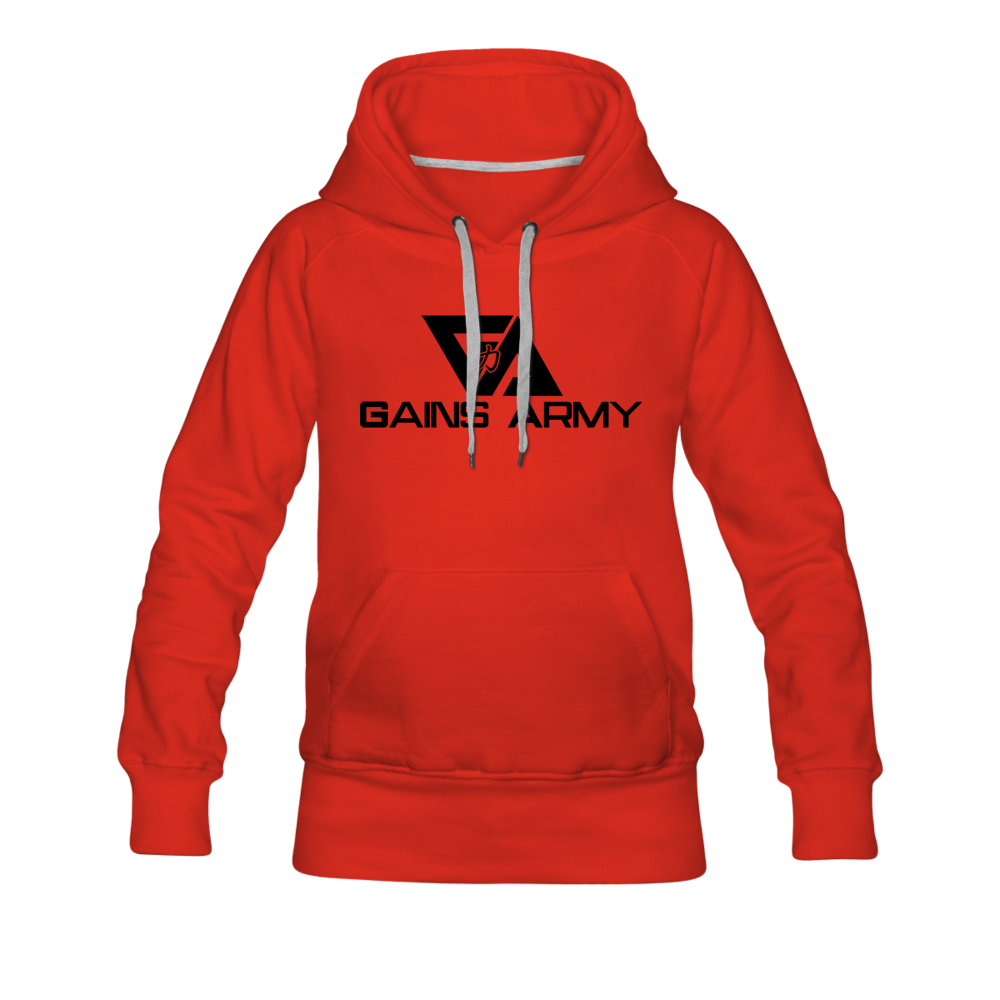 GainsArmy Original Hoodie - red