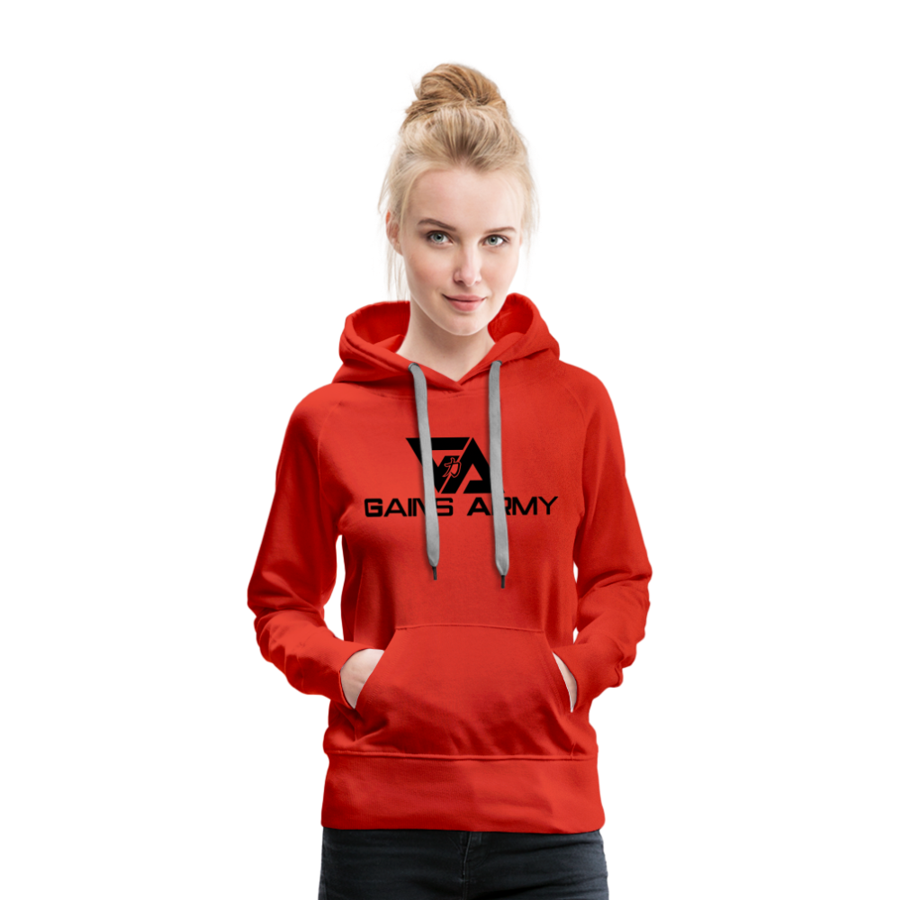 GainsArmy Original Hoodie - red