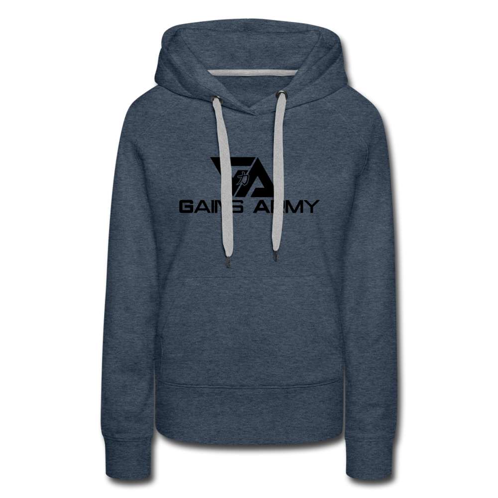GainsArmy Original Hoodie - heather denim